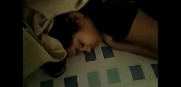  My Desi Indian girlfriend sleeping part 1